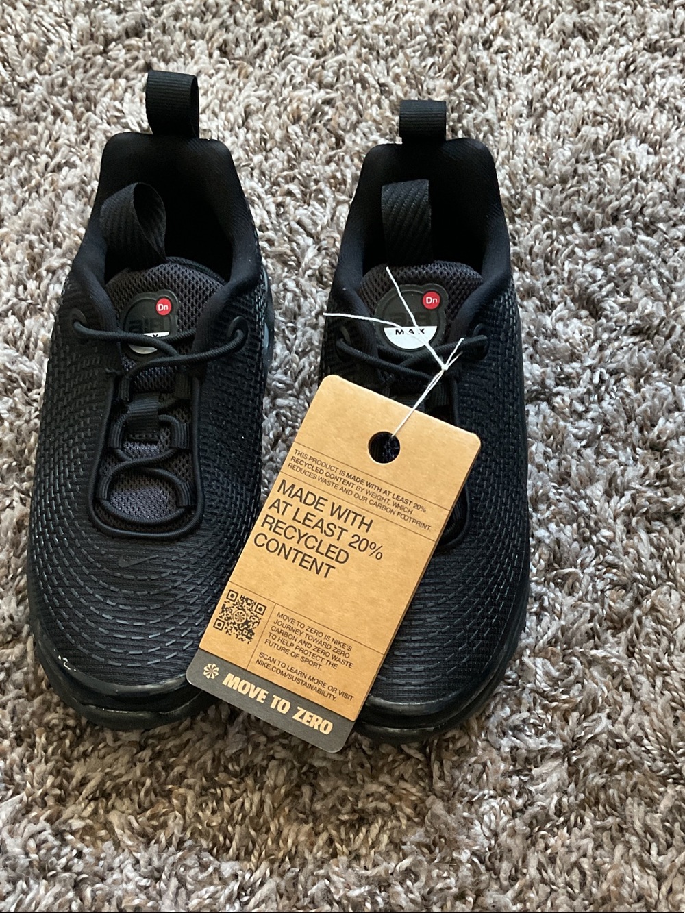 Nike Black Men's Slip-On Athletic Sneakers
